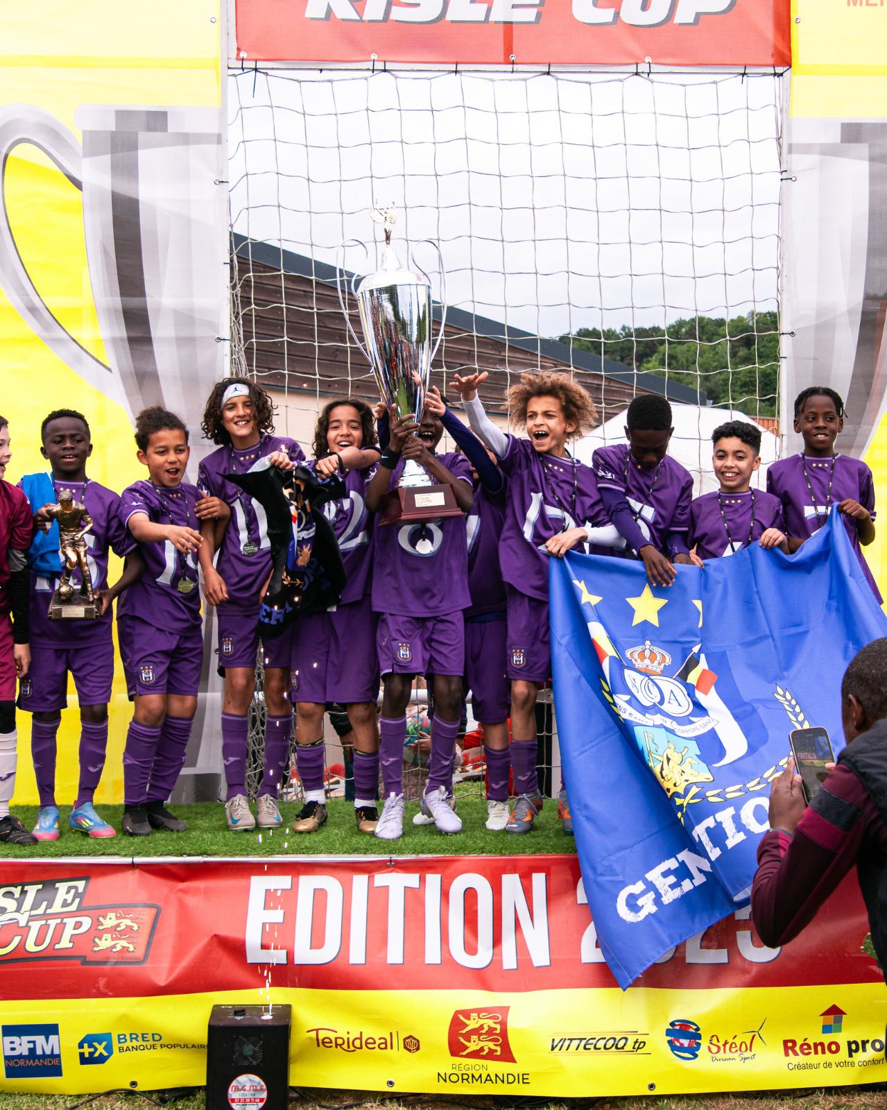 LE RSC ANDERLECHT VAINQUEUR DE L’ÉDITION 2025 DE LA RISLE CUP